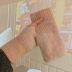 CozyTouch Fingerless Knit Gloves